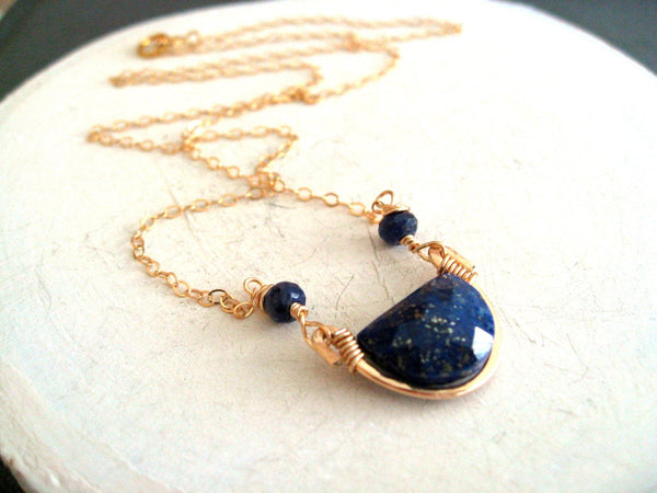 Rockpool Necklace - Lapis Lazuli